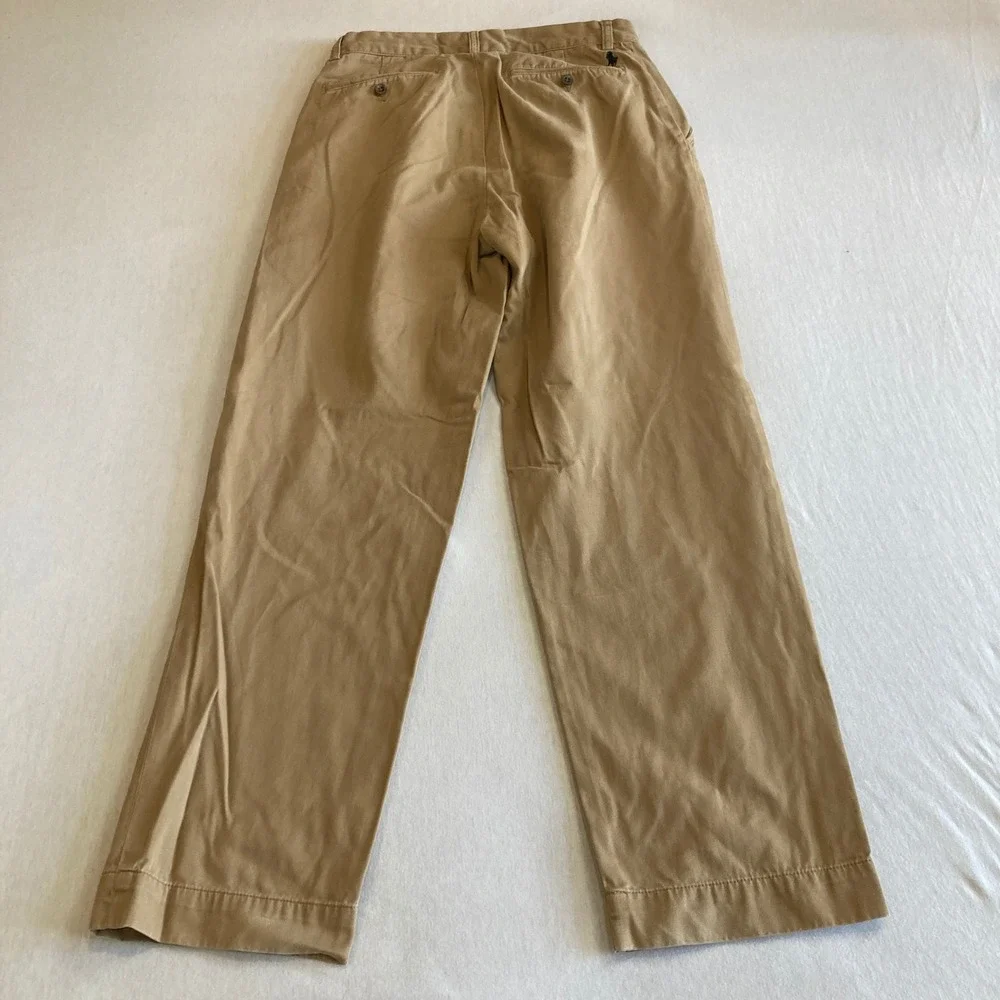 Polo Ralph Lauren Prospect Pant Men 30/30 (Fit 27x29) Tan Chino Cotton Straight